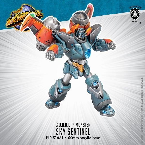 画像1: Monsterpocalypse Sky Sentinel G.U.A.R.D. Monster (resin)
