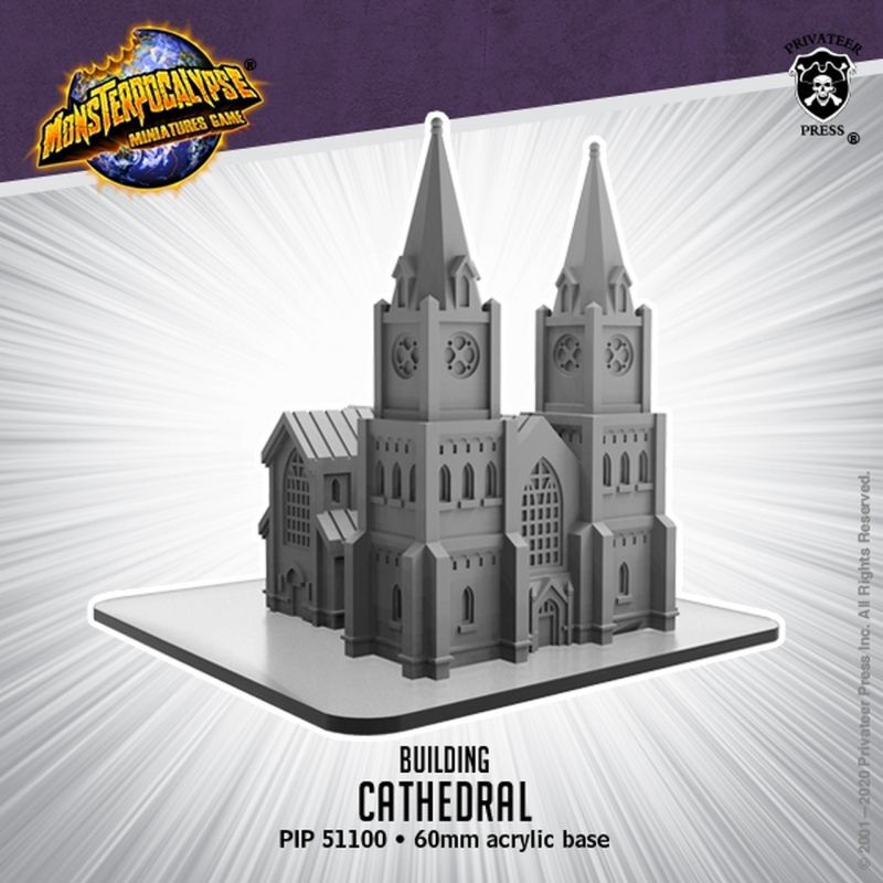 画像1: Monsterpocalypse: Cathedral Building (resin)