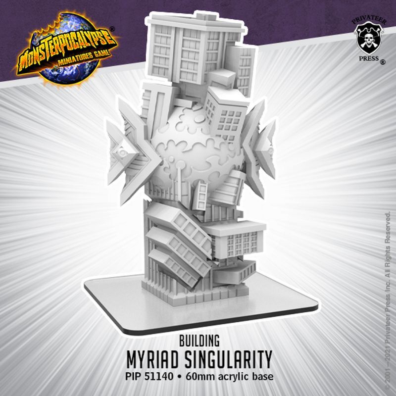 画像1: Monsterpocalypse: Myriad Singularity  Masters of the 8th Dimension Building (resin)
