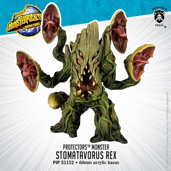 画像1: Monsterpocalypse: Stomatavorus Rex Vegetyrants Monster (resin/metal)