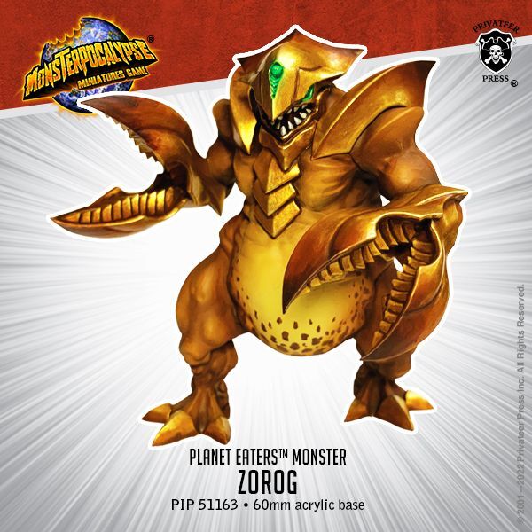画像1: Monsterpocalypse: Zorog Planet Eaters Monster (metal/resin)