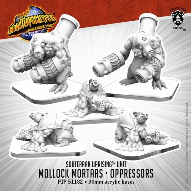 画像1: Monsterpocalypse: Mollock Mortars Oppressors