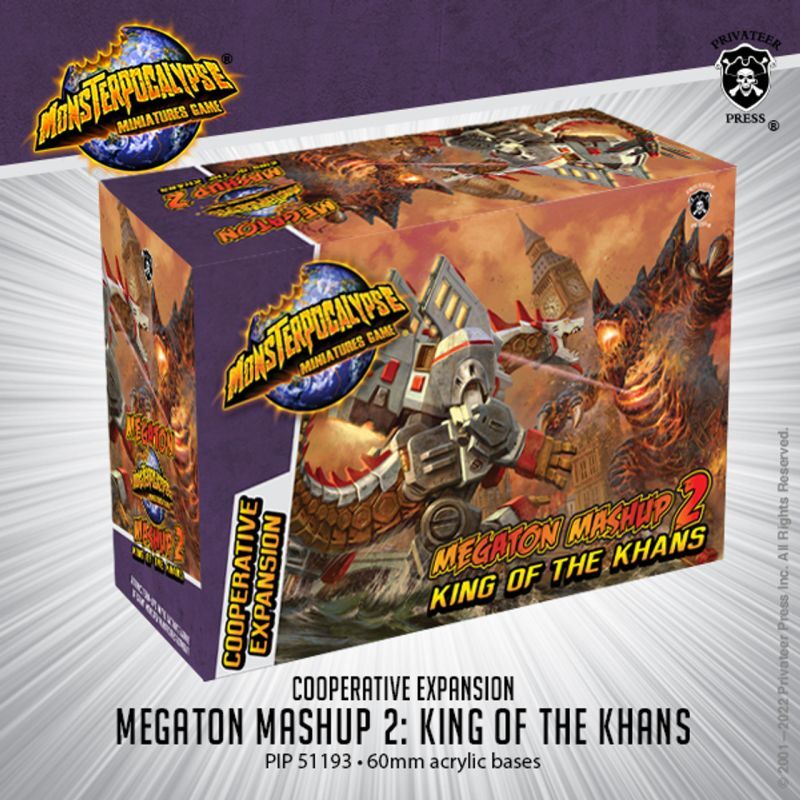 画像1: Monsterpocalypse: Megaton Mashup2 King of the Khans (metal/resin)