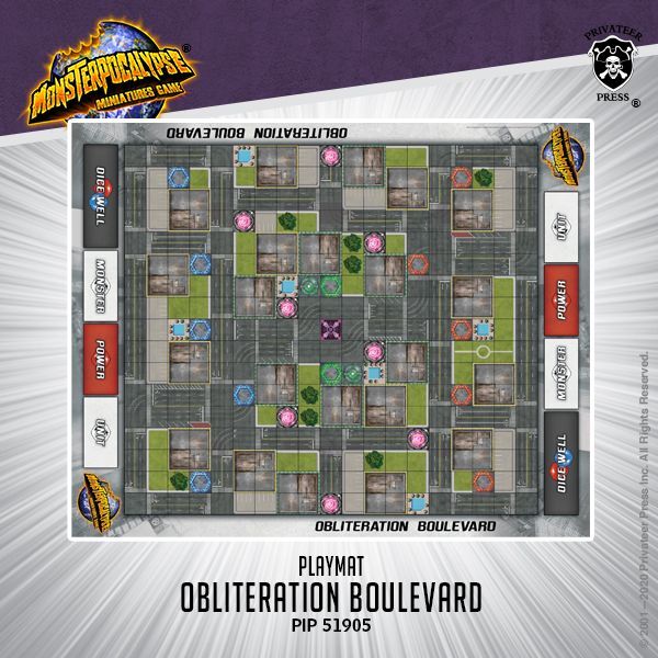 画像1: Obliteration Boulevard Fabric Playmat