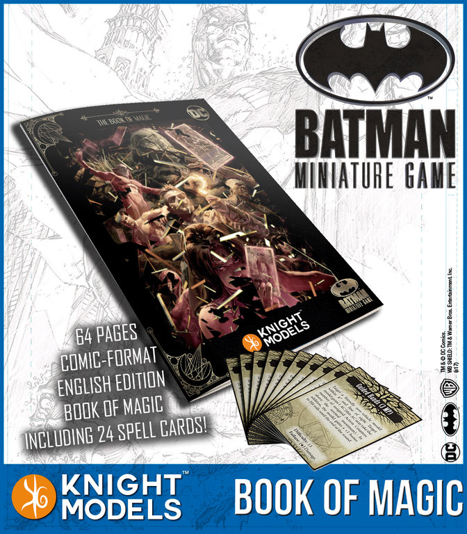 画像1: Knight Models：バットマン ミニチュアゲーム バージョン2 ザ ブックオブマジック ルールブック