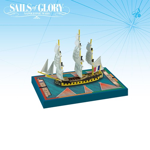 画像1: Sails of Glory - French Embuscade 1798 Frigate Ship Pack