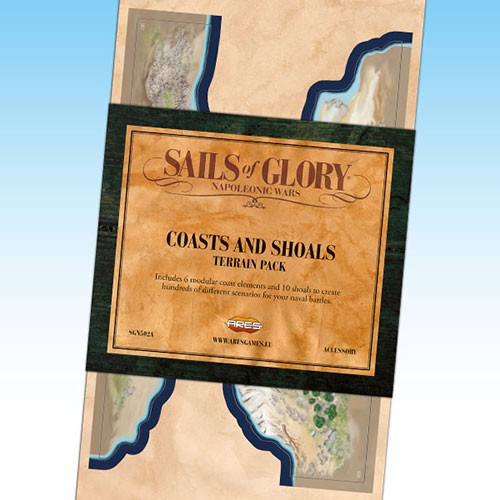 画像1: Sails of Glory - Coasts & Shoals Terrain Pack