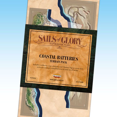 画像1: Sails of Glory - Coastal Batteries Terrain Pack