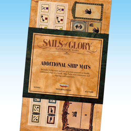 画像1: Sails of Glory - Additional Ship Mats