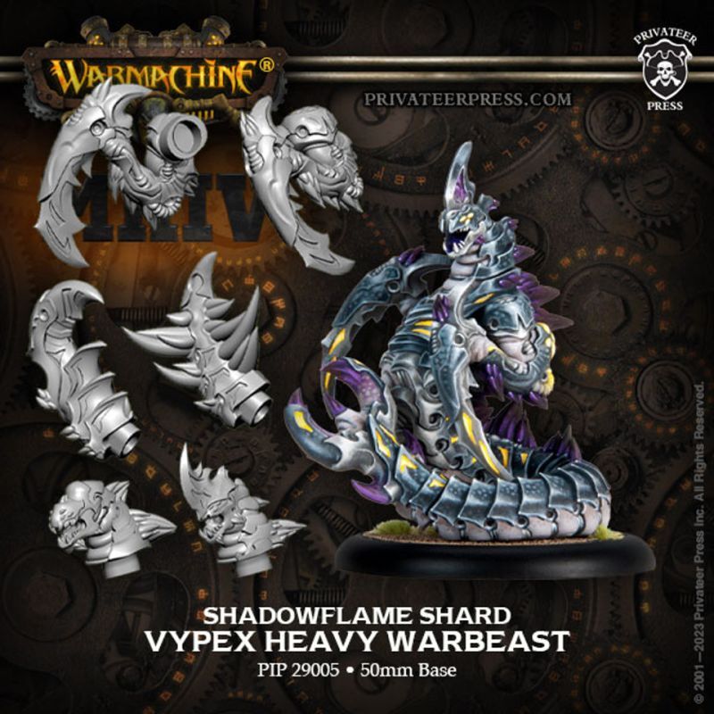 画像1: Warmachine: Khymaera Shadowflame Shard Vypex Heavy Warbeast