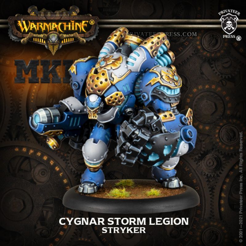画像1: Cygnar:Stryker Heavy Warjack with magnet pack C