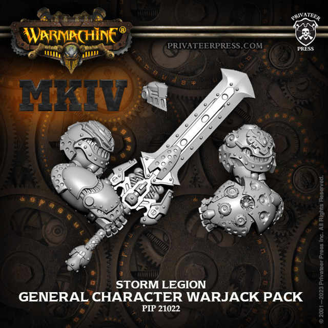 画像1: Cygnar:The GeneralCharacter Warjack Parts