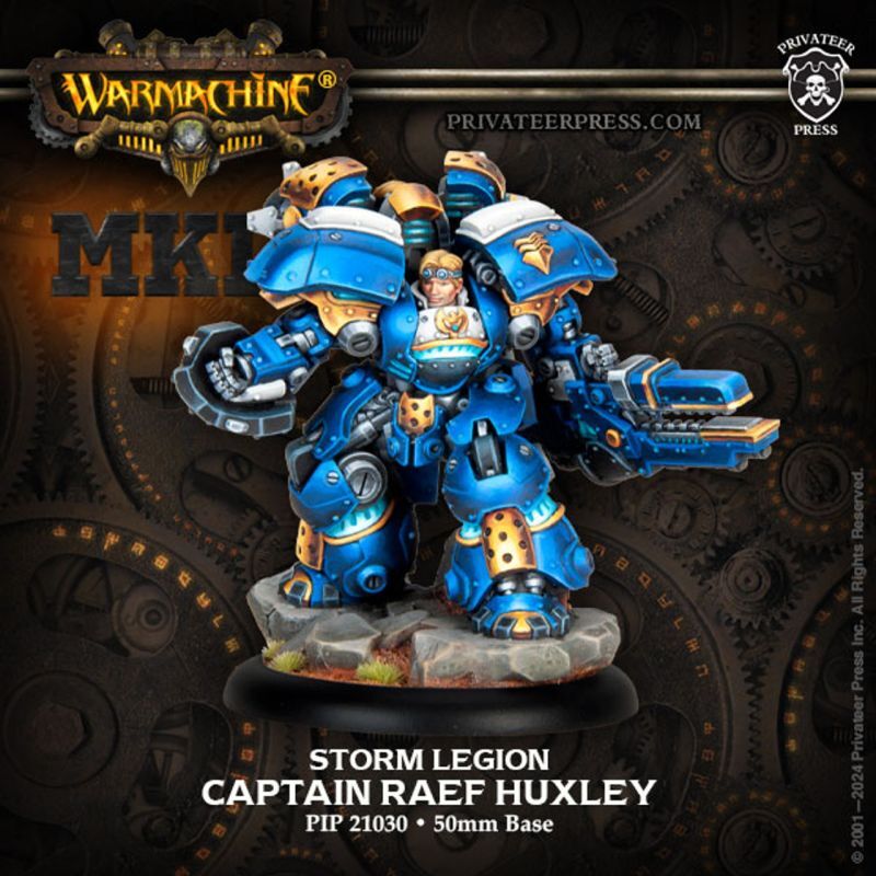 画像1: Warmachine: Cygnar Captain Raef Huxley