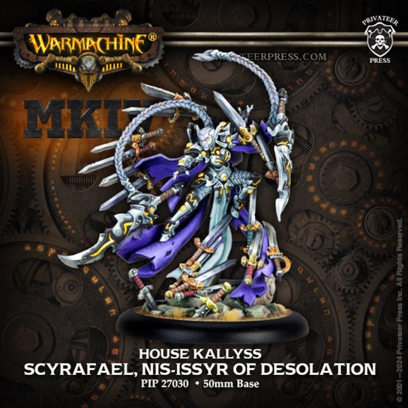 画像1: Warmachine: Dusk Scyrafael, Nis-Issyr of Desolation