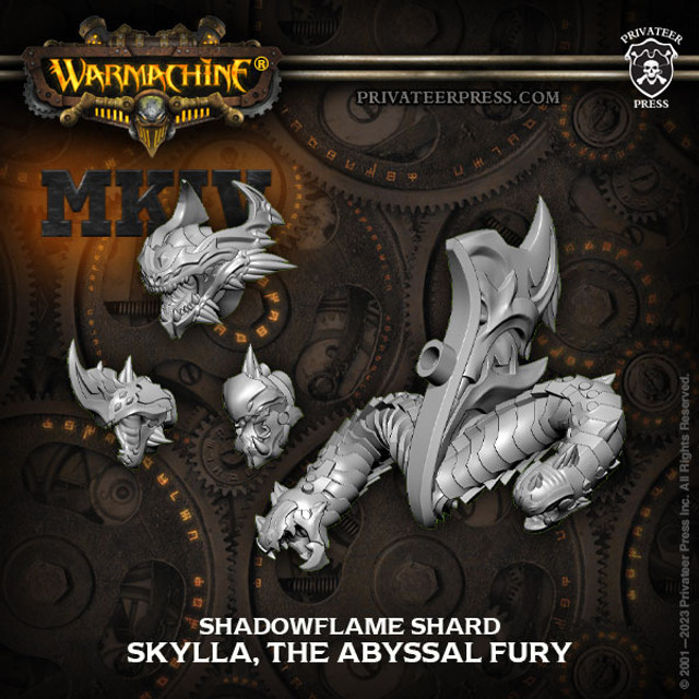 画像2: Warmachine: Khymaera Skylla, the Abyssal Fury (character warbeast pack)