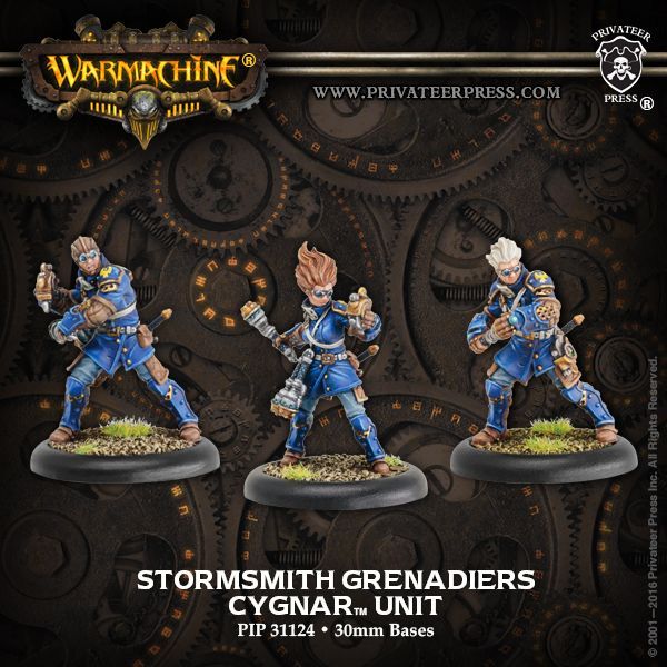 画像1: [Cygnar] - Stormsmith Grenadiers Unit