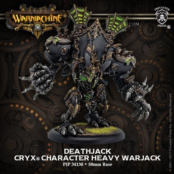 画像1: [Cryx] - Deathjack Character Heavy Warjack (resin/metal) BOX 2018年2月16日発売