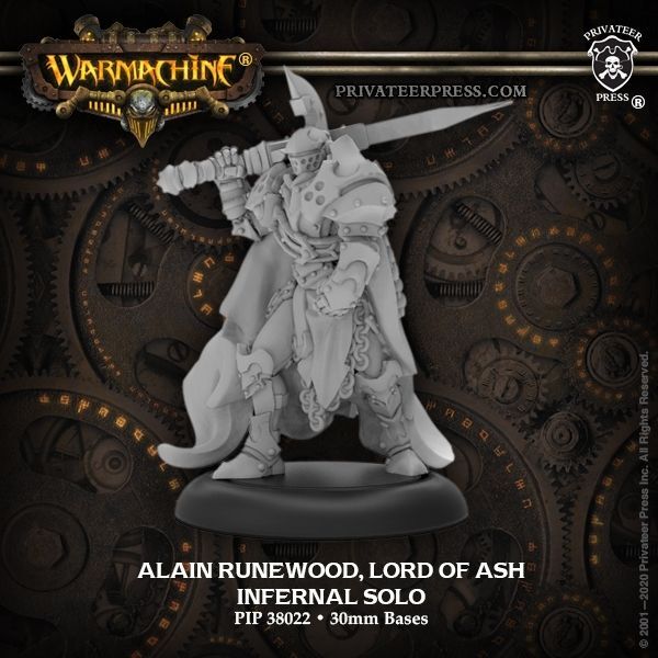 画像1: [Infernals] - Alain Runewood, Lord of Ash – Infernal Solo (metal)