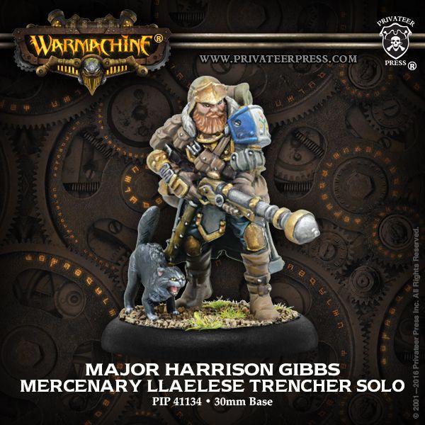 画像1: [Mercenaries] - Major Harrison Gibbs Llaelese Trencher Solo