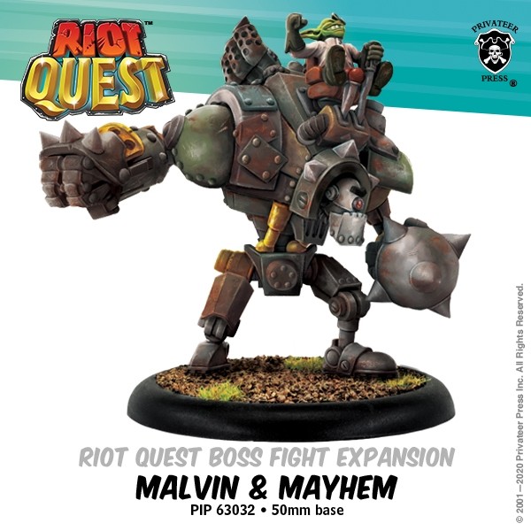 画像1: Riot Quest:  Malvin & Mayhem Boss Fight Expansion 