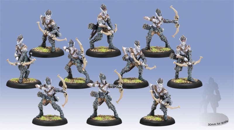 画像1: Legion of Everblight: Blighted Nyss Archers/Swordsmen PLASTIC Unit (10) BOX