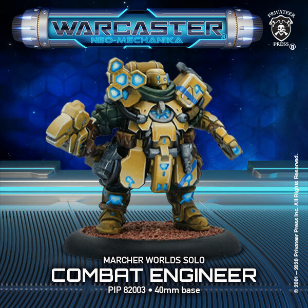 画像1: Warcaster Neo-Mechanika:Marcher Worlds - Combat Engineer
