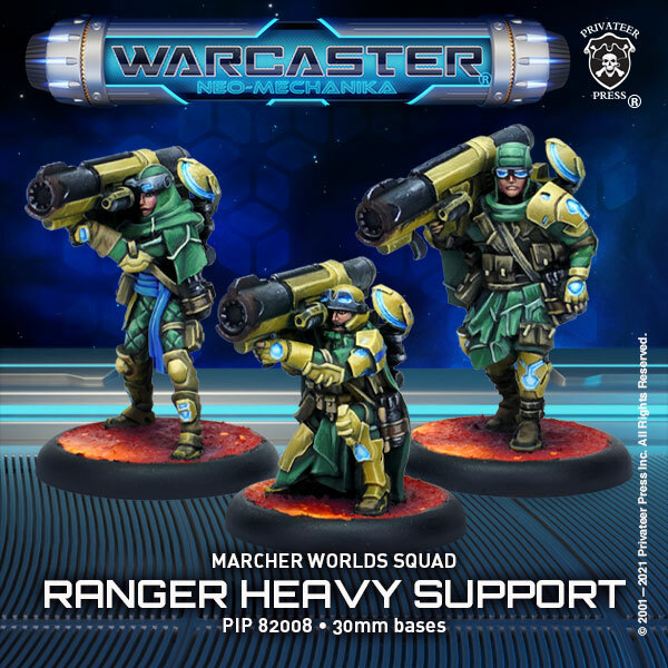 画像1: Warcaster Neo-Mechanika:Marcher Worlds - Ranger Heavy Support Squad