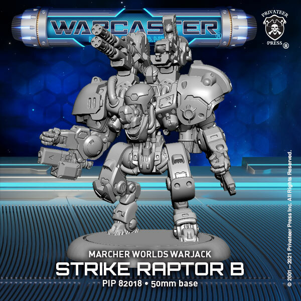 画像1: Warcaster: Strike Raptor B  Marcher Worlds Heavy Warjack (metal)