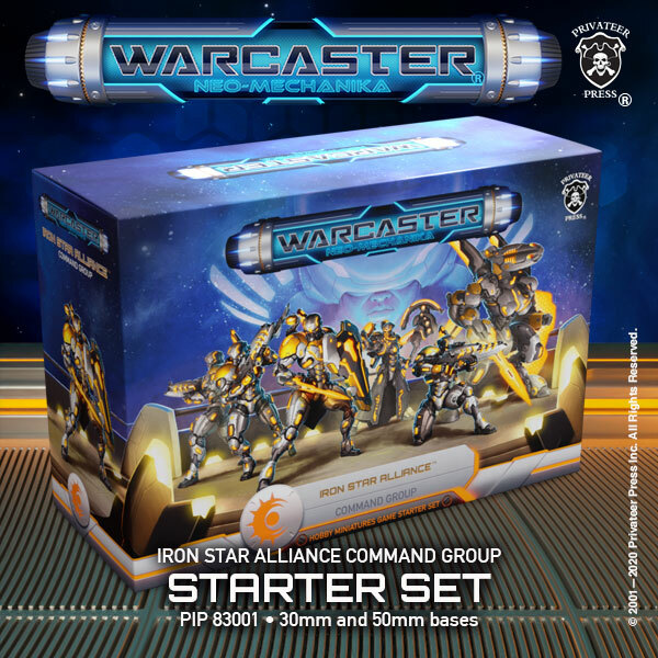 画像1: Warcaster Neo-Mechanika:Iron Star Alliance - Command Group Starter Set