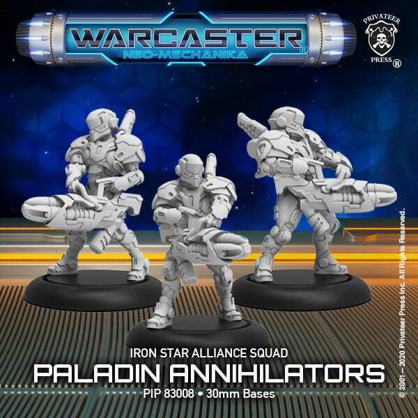 画像1: Warcaster Neo-Mechanika:Iron Star Alliance - Paladin Annihilators Squad