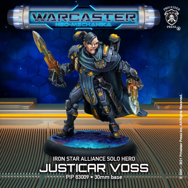 画像1: Warcaster Neo-Mechanika:Iron Star Alliance - Justicar Voss