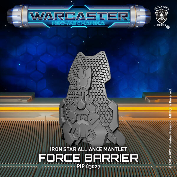 画像1: Warcaster: Force Barrier  Iron Star Alliance Mantlet (resin)
