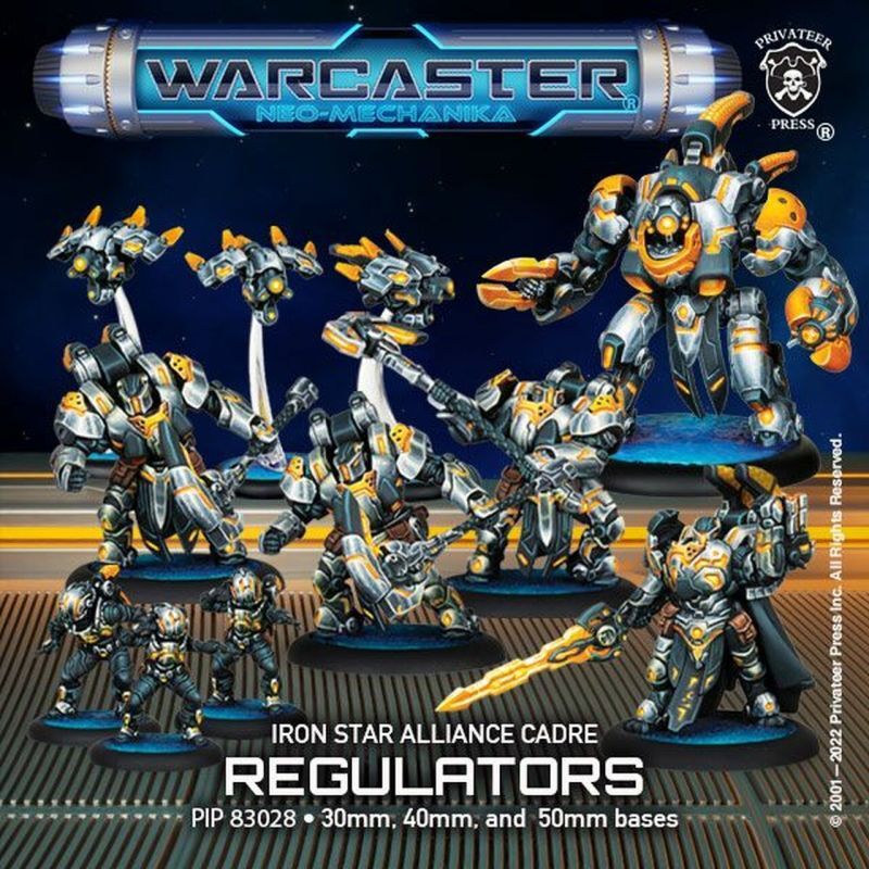 画像2: Warcaster Neo-Mechanika:Alliance Regulators – Iron Star Alliance Cadre