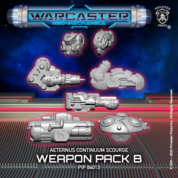 画像1: Warcaster Neo-Mechanika:Aeternus Continuum - Scourge Weapon Pack Variant B