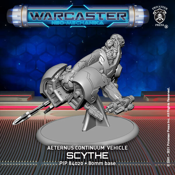 画像1: Warcaster: Scythe  Aeternus Continuum Light Vehicle (metal/resin)