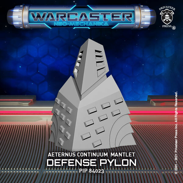 画像1: Warcaster: Defense Pylon  Aeternus Continuum Mantlet (resin)