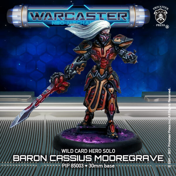 画像1: Warcaster Neo-Mechanika:Wild Card - Baron Mooregrave