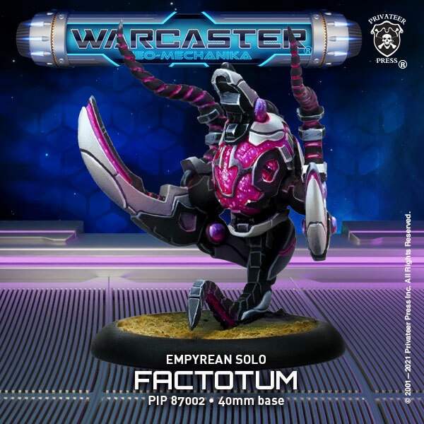 画像1: Warcaster: Factotum  Empyrean Solo (metal)