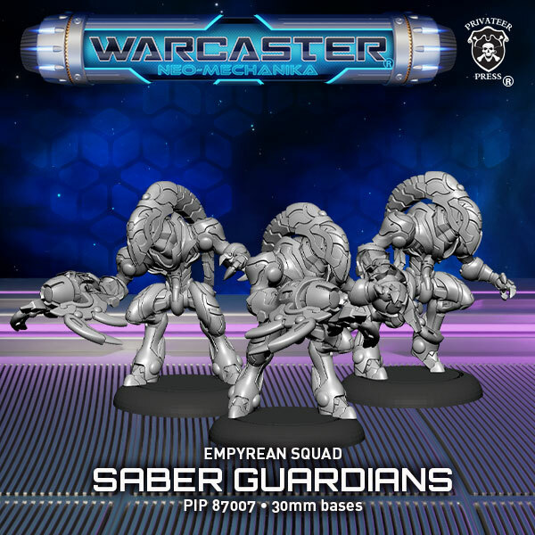 画像1: Warcaster: Saber Guardians  Empyrean Squad (metal)