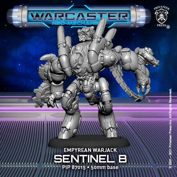 画像1: Warcaster: Sentinel B  Empyrean Heavy Warjack (metal)