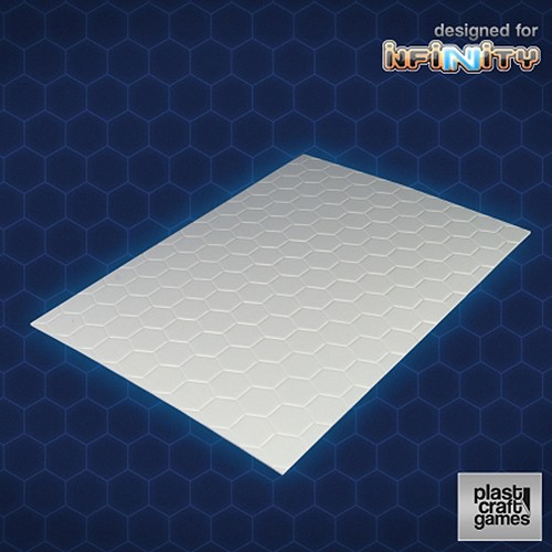 画像1: Infinity - 2mm Hexagonal Textured PVC Sheet